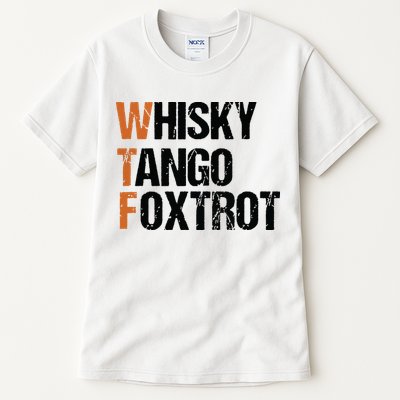 WTF Whisky Tango Foxtrot Tall T-Shirt