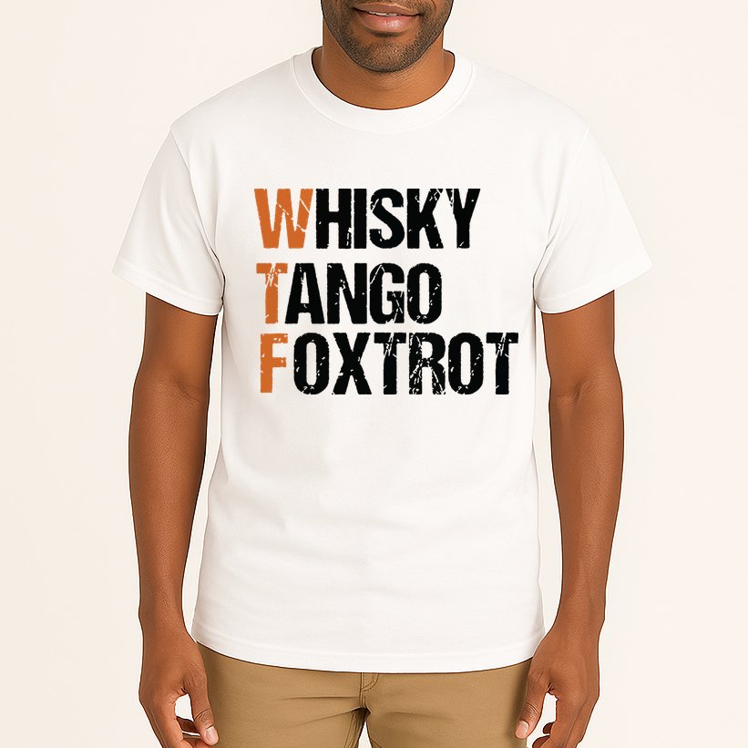 WTF Whisky Tango Foxtrot Tall T-Shirt