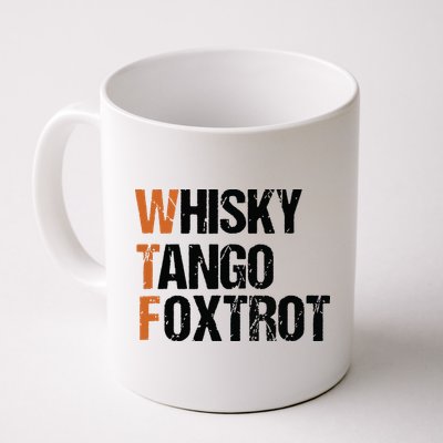 WTF Whisky Tango Foxtrot Mug