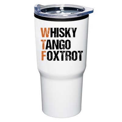 WTF Whisky Tango Foxtrot Tumbler