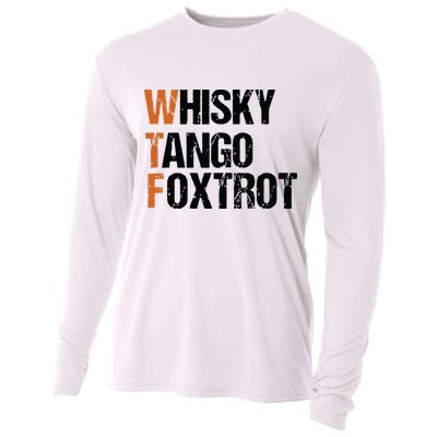 WTF Whisky Tango Foxtrot Cooling Performance Long Sleeve Crew