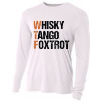 WTF Whisky Tango Foxtrot Cooling Performance Long Sleeve Crew