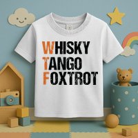 WTF Whisky Tango Foxtrot Toddler T-Shirt