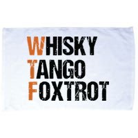 WTF Whisky Tango Foxtrot Microfiber Hand Towel