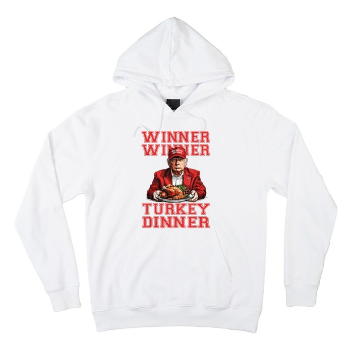 Winner Winner Turkey Dinner Humor Funny Trump Thanksgiving Hoodie