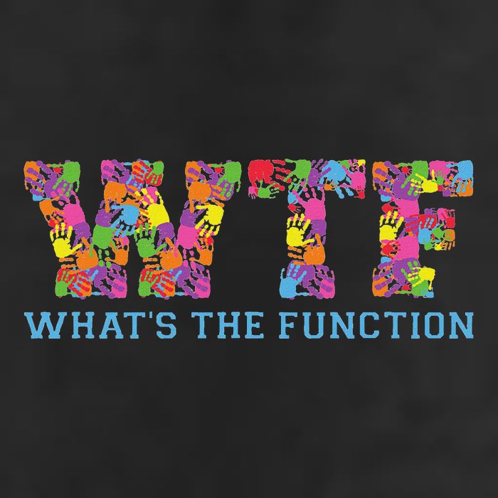 Wtf WhatS The Function Behavior Analyst Trucker Hat