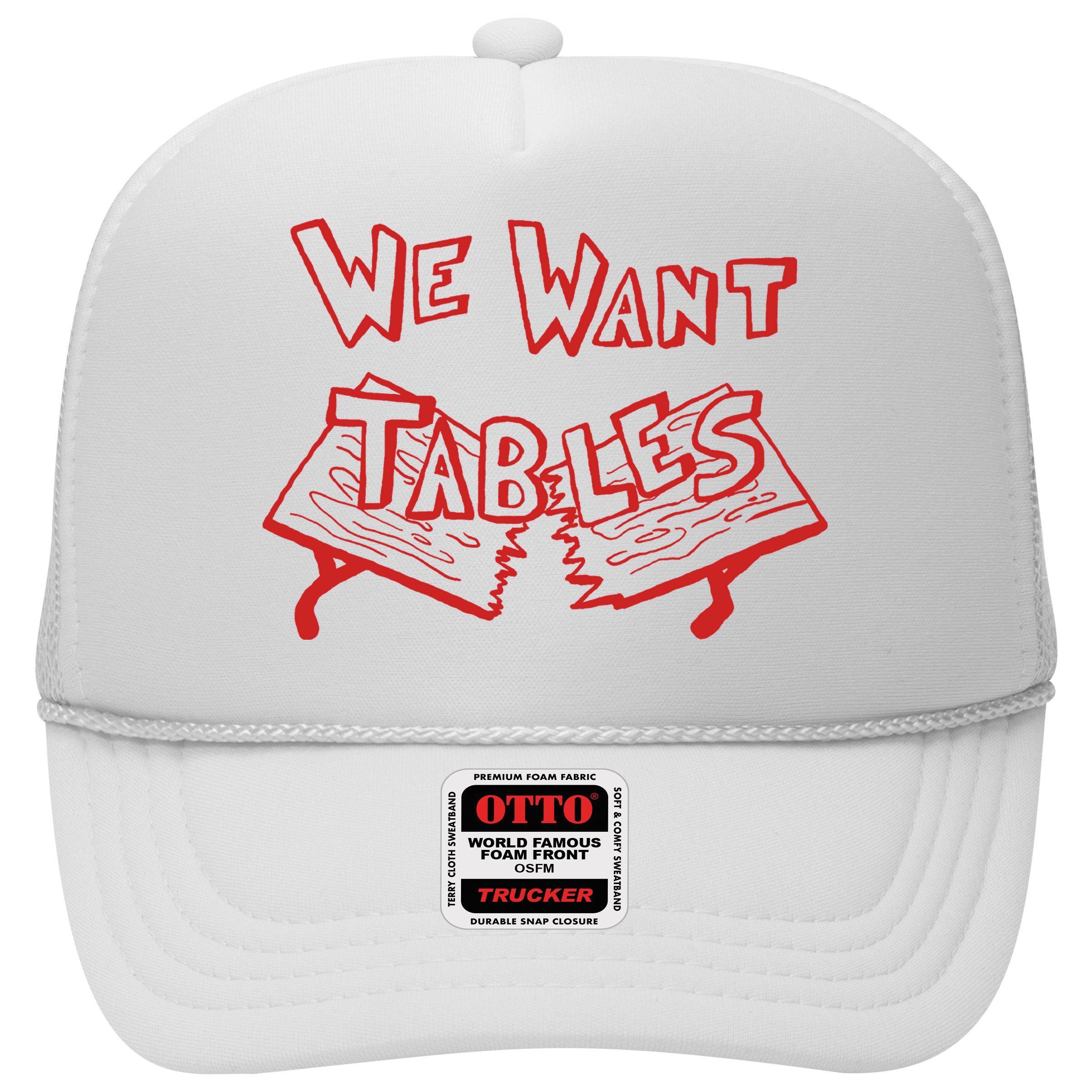 We Want Tables Wrestling Funny Hat