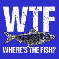 Wtf Wheres The Fish Funny Fishing Humor Fisher Meaningful Gift 16 in Basic Backpack