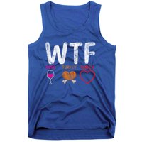 Wtf Wine Turkey Family / Thanksgiving Design Cute Gift Tank Top