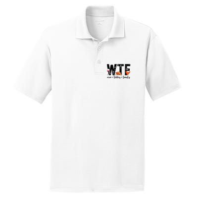 Wtf Wine Turkey Family Thanksgiving Funny PosiCharge RacerMesh Polo