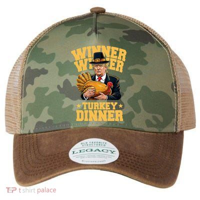 Winner Winnter Turkey Dinner Donald Trump Thanksgiving Funny Legacy Tie Dye Trucker Hat