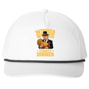 Winner Winnter Turkey Dinner Donald Trump Thanksgiving Funny Snapback Five-Panel Rope Hat