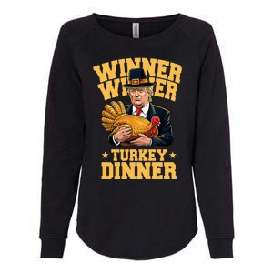 Winner Winnter Turkey Dinner Donald Trump Thanksgiving Funny Womens California Wash Sweatshirt