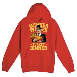 Winner Winnter Turkey Dinner Donald Trump Thanksgiving Funny Premium Pullover Hoodie