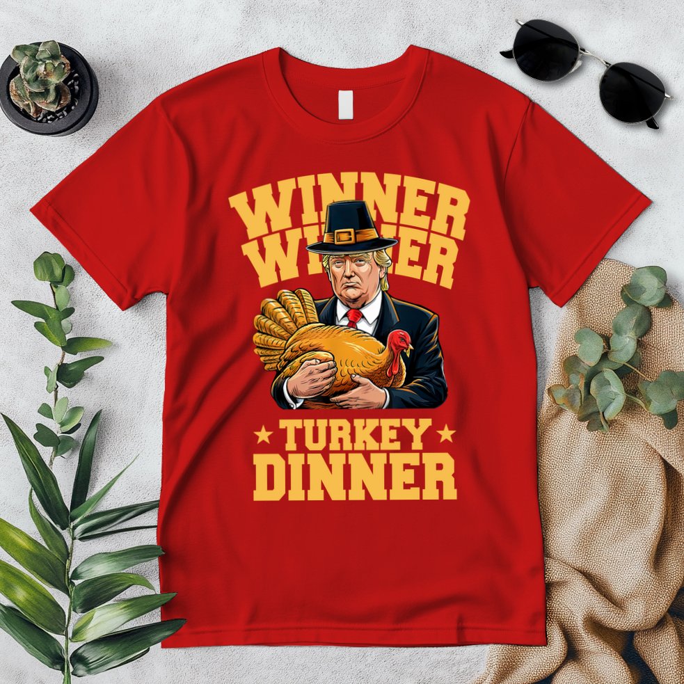 Winner Winnter Turkey Dinner Donald Trump Thanksgiving Funny Premium T-Shirt
