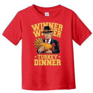 Winner Winnter Turkey Dinner Donald Trump Thanksgiving Funny Toddler T-Shirt