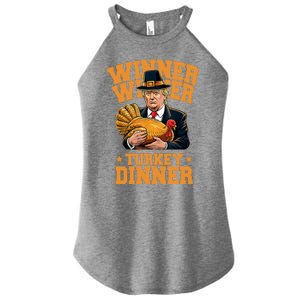 Winner Winnter Turkey Dinner Donald Trump Thanksgiving Funny Women's Perfect Tri Rocker Tank