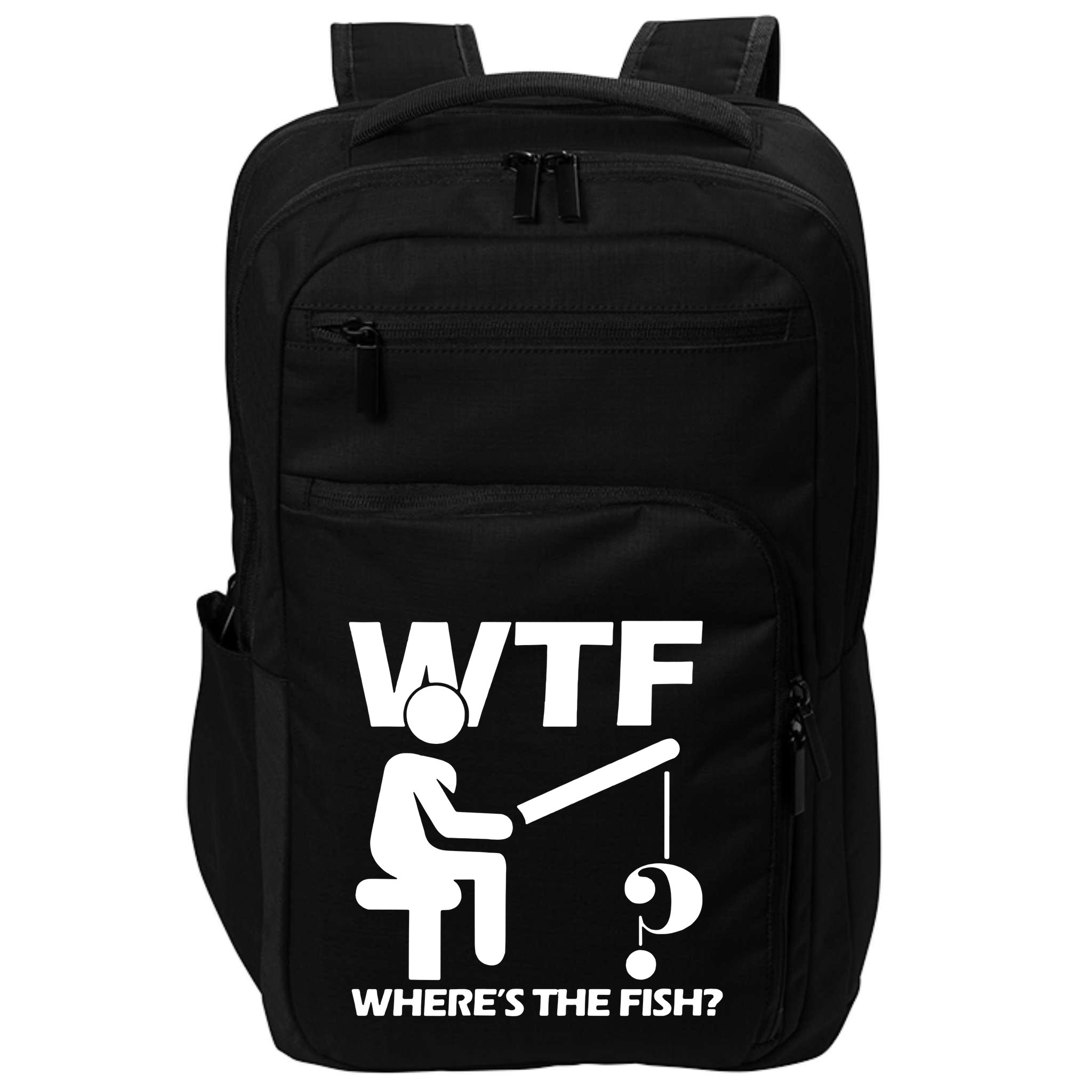 Wtf Wheres The Fish Impact Tech Backpack