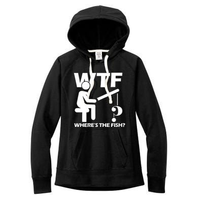 Wtf Wheres The Fish Women's Fleece Hoodie