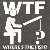 Wtf Wheres The Fish Cotton Canvas Backpack