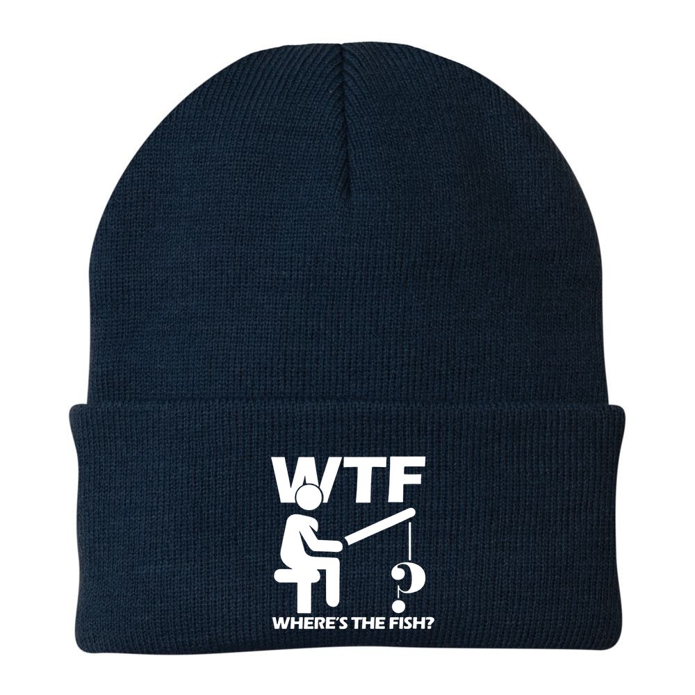 Wtf Wheres The Fish Beanie