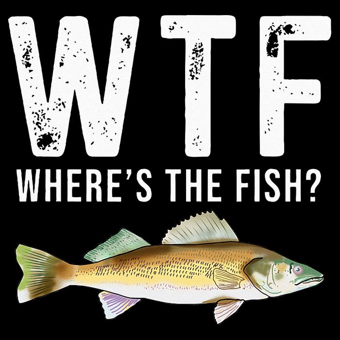 WTF Wheres The Fish Walleye Pike Funny Fishing Gifts City Backpack