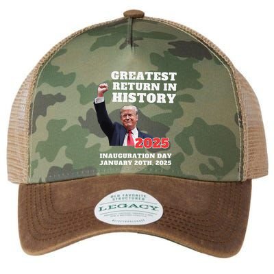 We Won Trump Greatest Return In History Get Over It Return Legacy Tie Dye Trucker Hat