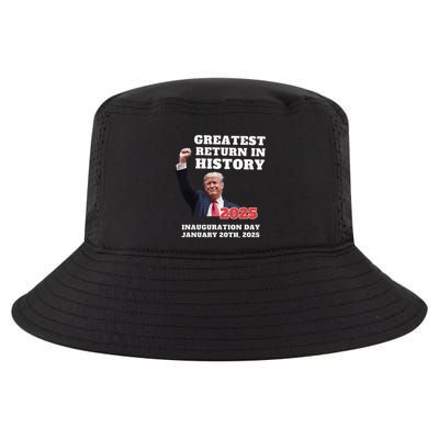 We Won Trump Greatest Return In History Get Over It Return Cool Comfort Performance Bucket Hat