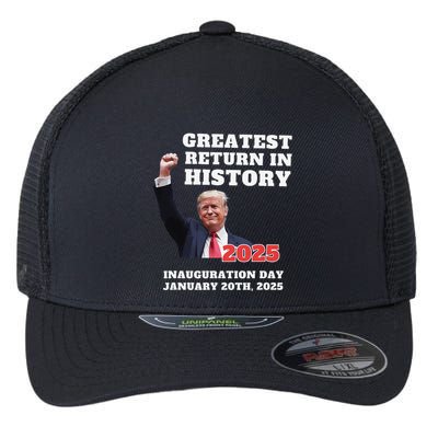 We Won Trump Greatest Return In History Get Over It Return Flexfit Unipanel Trucker Cap