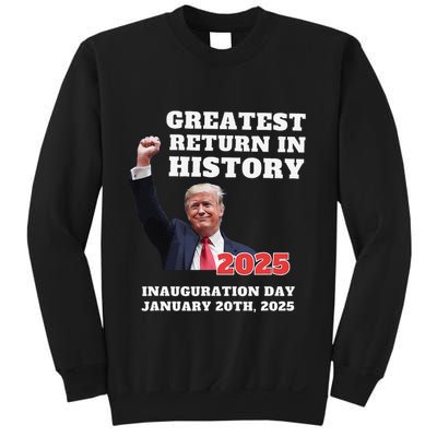 We Won Trump Greatest Return In History Get Over It Return Sweatshirt