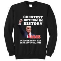 We Won Trump Greatest Return In History Get Over It Return Sweatshirt