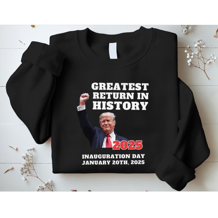 We Won Trump Greatest Return In History Get Over It Return Sweatshirt