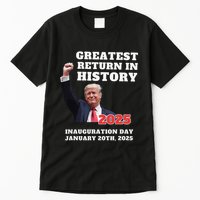We Won Trump Greatest Return In History Get Over It Return Tall T-Shirt