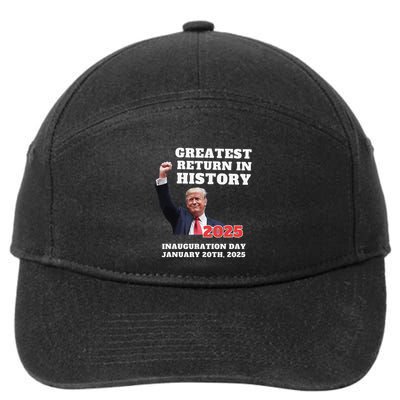We Won Trump Greatest Return In History Get Over It Return 7-Panel Snapback Hat