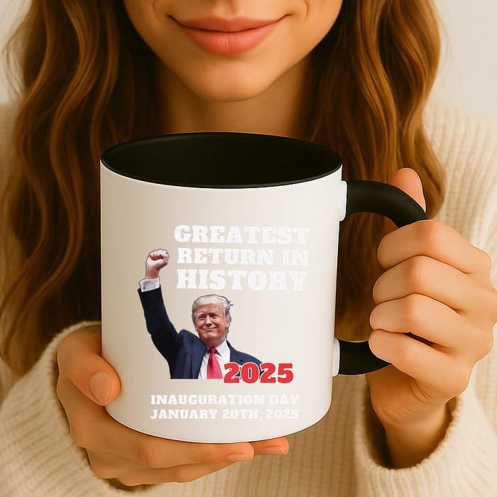 We Won Trump Greatest Return In History Get Over It Return Mug