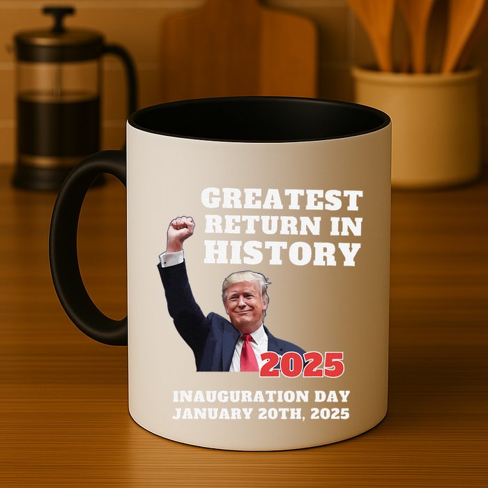 We Won Trump Greatest Return In History Get Over It Return Mug
