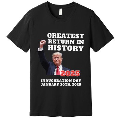 We Won Trump Greatest Return In History Get Over It Return Premium T-Shirt