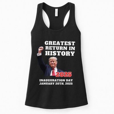 We Won Trump Greatest Return In History Get Over It Return Womens Tank Top