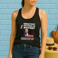 We Won Trump Greatest Return In History Get Over It Return Womens Tank Top