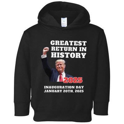 We Won Trump Greatest Return In History Get Over It Return Toddler Hoodie