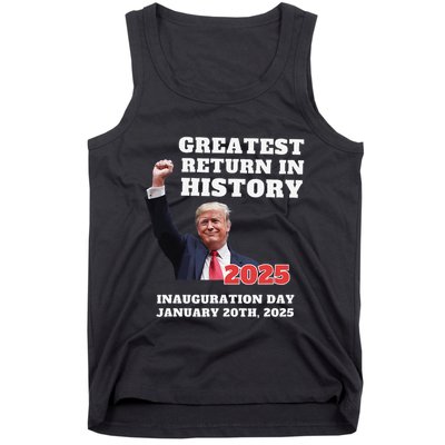 We Won Trump Greatest Return In History Get Over It Return Tank Top
