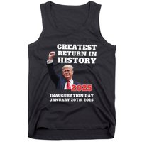 We Won Trump Greatest Return In History Get Over It Return Tank Top