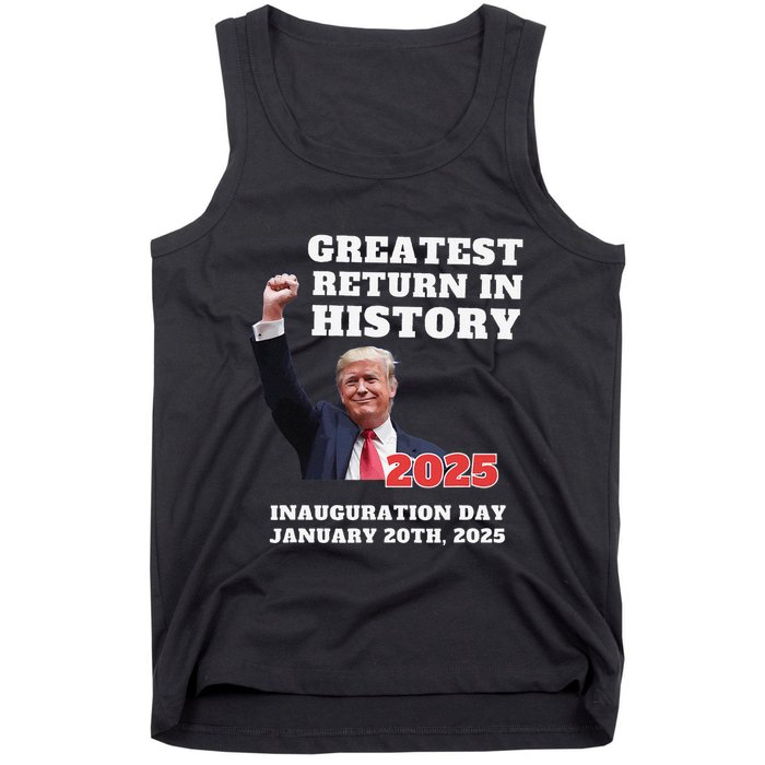 We Won Trump Greatest Return In History Get Over It Return Tank Top