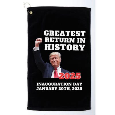 We Won Trump Greatest Return In History Get Over It Return Golf Towel