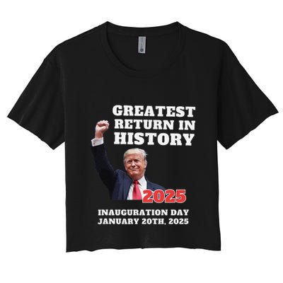 We Won Trump Greatest Return In History Get Over It Return Crop Top