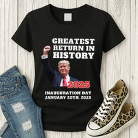 We Won Trump Greatest Return In History Get Over It Return Womens T-Shirt