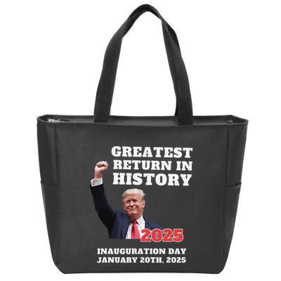 We Won Trump Greatest Return In History Get Over It Return Zip Tote Bag