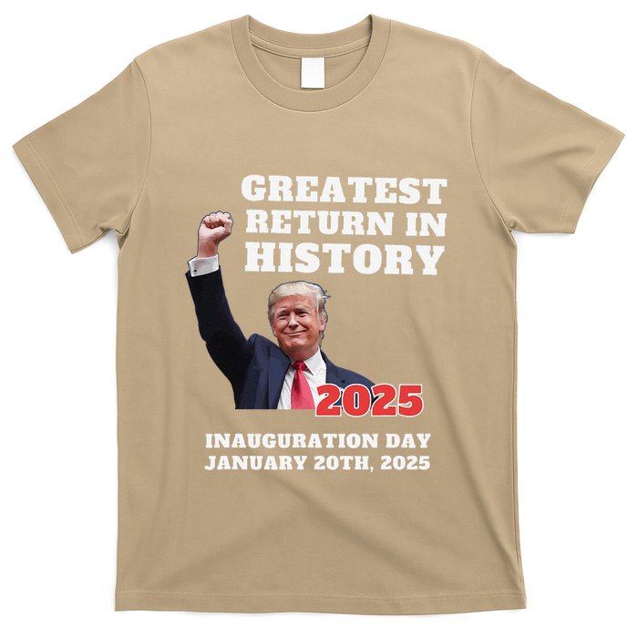 We Won Trump Greatest Return In History Get Over It Return T-Shirt