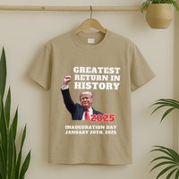 We Won Trump Greatest Return In History Get Over It Return T-Shirt