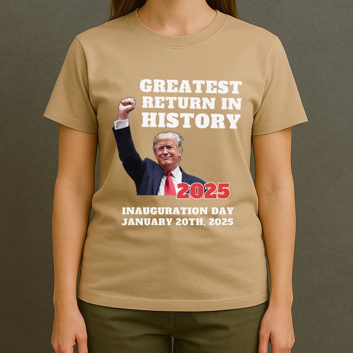 We Won Trump Greatest Return In History Get Over It Return T-Shirt